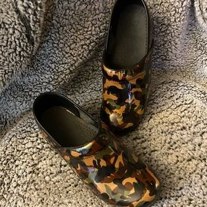 Sanita Camo Clogs